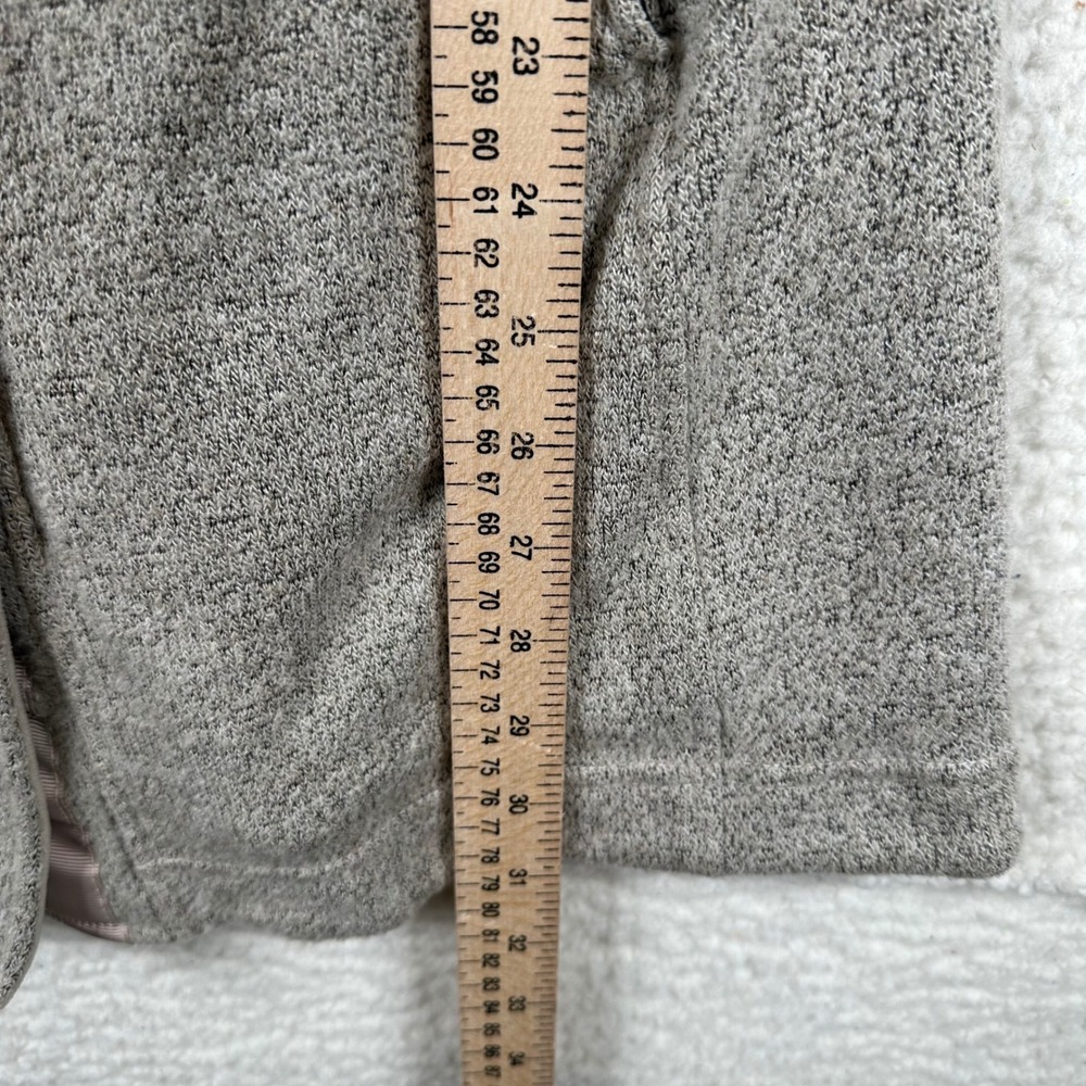 KUHL Savina Alfpaca Fleece Jacket Womens Button Front Longline S Heathered Gray - Picture 3 of 7